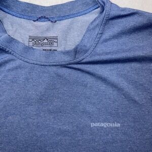 Men's Patagonia Light Blue Long Sleeve Shirt Size Extra Large XL